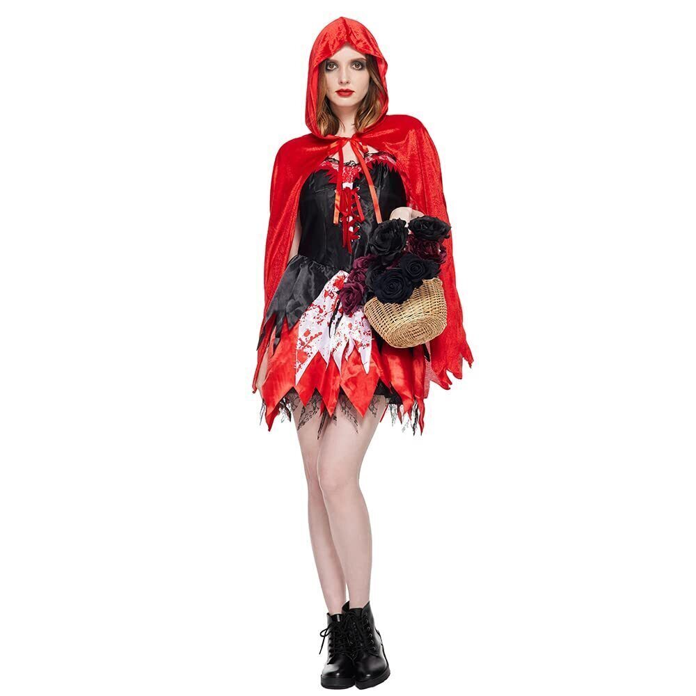 4632 Halloween Adult Scary Little Red Riding Hood Costumes Sexy Little Red